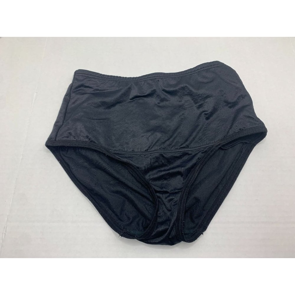 Self Expressions Womens Size XL Black Shaper Panties Tummy 436